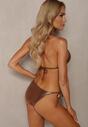 Sutien Maro Bikini cu Șnururi și Aplicații Decorative Slipsi cu Șnururi Laterale Tiamatiea