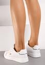 Sneakers Albi Sport din Imitație de Piele cu Șireturi și Aplicații Metalice Rispa