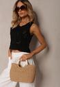 Top Negru din Bumbac cu Model Ajurat Nestavera