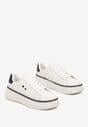 Sneakers Vaiden Alb cu bleumarin