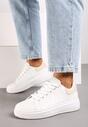 Sneakers Tialorae Alb cu bej
