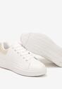 Sneakers Tialorae Alb cu bej