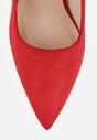 Pantofi stiletto Hekippe Roșii