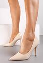 Pantofi stiletto Rotina Bej