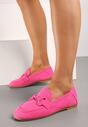 Mocasini Fucsia Chrisstelle cu Cataramă
