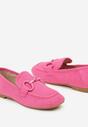 Mocasini Fucsia Chrisstelle cu Cataramă
