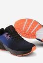 Granatowo-Niebieskie Buty Sportowe Sneakersy na Płaskiej Podeszwie ze Sznurowaniem Risaila