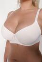 Sutien Full-Cup Crisannas Bej Deschis Simplu