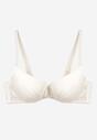Sutien Bej Deschis Full Cup Kristelle cu Dantelă
