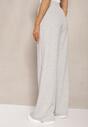 Pantaloni Gri de Trening Talie Înaltă cu Elastic Tiamalie