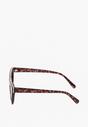 Ochelari de soare maro Cat Eye cu filtru UV Diralea