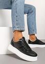 Sneakers Lealirra Negru cu alb