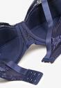 Sutien bleumarin cu dantelă Full Cup cu bretele reglabile Dimela