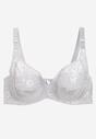 Sutien Gri Full Cup cu Dantelă Vikonie