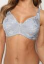 Sutien Gri Full Cup cu Dantelă Vikonie