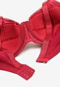 Sutien Bordeaux Cu Perforatii Full Cup Erreviana