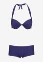 Costum de baie din două piese bleumarin Zureviana