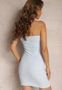 Rochie de Bluză Bleumarin în Dungi Vikotta