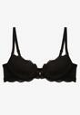 Sutien Negru din Dantelă Push-Up Felagia