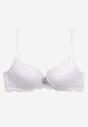 Sutien Push-Up Alb Din Dantelă Felagia