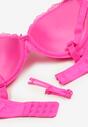Sutien fucsia Cupa întreagă cu Dantelă Tinallore
