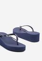Bleumarin Casual Spumă Japoneze Talpă Plată Penelsea