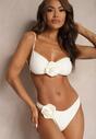 Costum de baie bikini Rivashan Alb