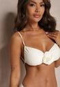 Costum de baie bikini Rivashan Alb
