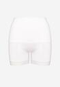 Biała Bielizna modelująca High Waist z Koronką Hivivia