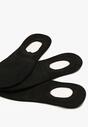 Czarne Wiskozowe Skarpety Stopki 3 Pack Xriefra