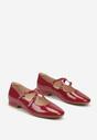 Pantofi cu toc Bordo