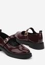 Bordo Derby pantofi