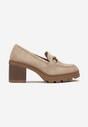 Pantofi Derby bej