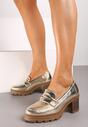 Pantofi casual Aurii