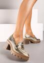 Pantofi casual Aurii