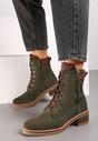 Botine Verde închis