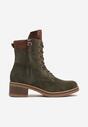 Botine Verde închis