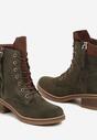 Botine Verde închis