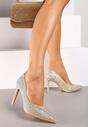 Pantofi stiletto Aurii