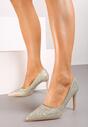 Pantofi stiletto Aurii