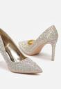Pantofi stiletto Aurii