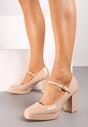 Pantofi casual bej