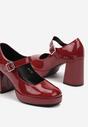 Pantofi casual Bordo