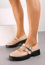 Pantofi casual bej