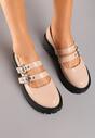 Pantofi casual bej