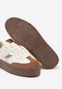 Sneakers Bej cu maro
