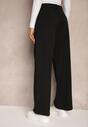 Pantaloni Negru cu print piele de șarpe