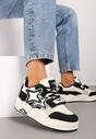 Sneakers Bej cu negru