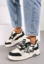 Sneakers Bej cu negru