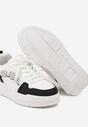 Sneakers Alb cu negru